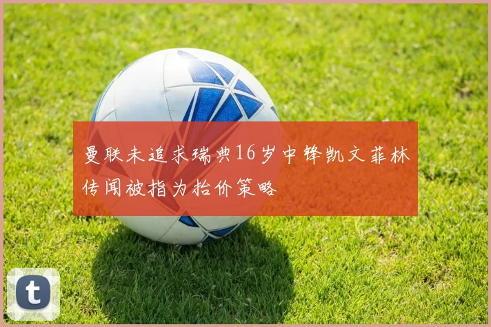 曼联未追求瑞典16岁中锋凯文菲林传闻被指为抬价策略